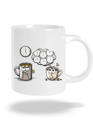 Čaj o piatej, káva stále veľký hrnček White