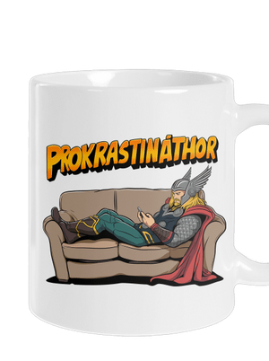 Prokrastináthor klasický hrnček White