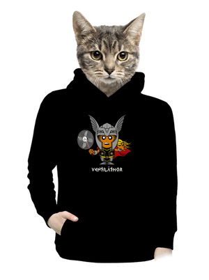 dámska mikina klokanka