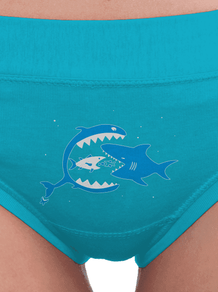 Rybky dámske nohavičky Turquoise