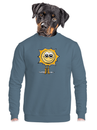 unisex mikina bez kapucne