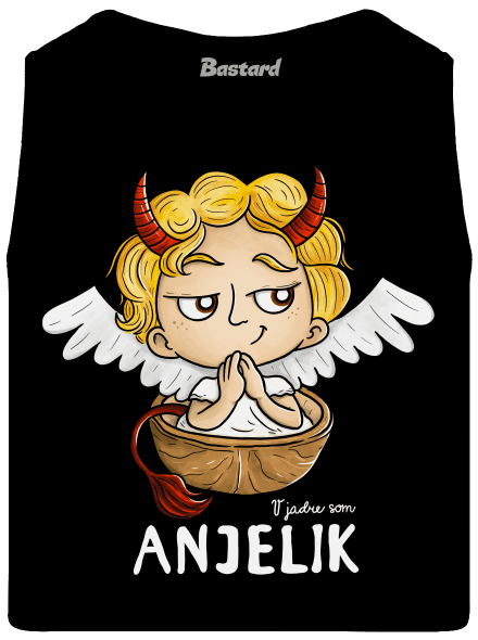 Anjelik pánske tielko Black