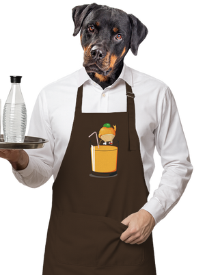 Opitý pomaranč zástera Chocolate Sol