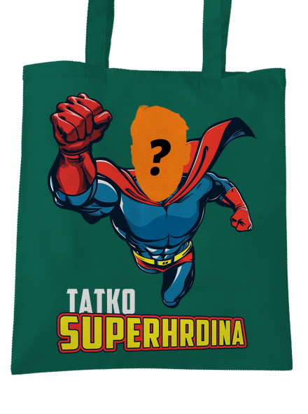 Tatko superhrdina taška Bottle Green WM