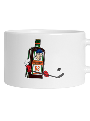 Jágrmeister hrnček makronka White