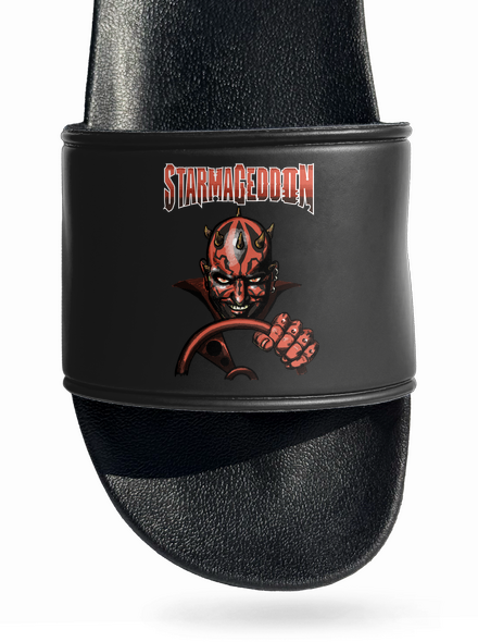 Starmageddon šľapky Black