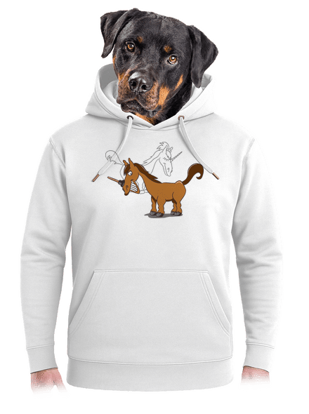 Jednorožec unisex mikina premium Snowwhite