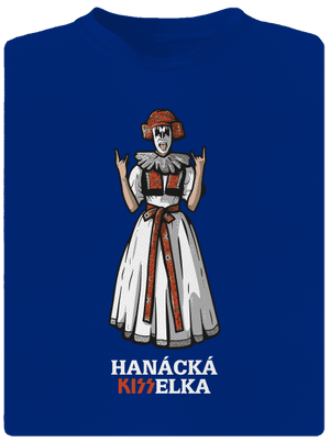 Hanácká Kisselka pánske športové tričko Royal Blue Mal