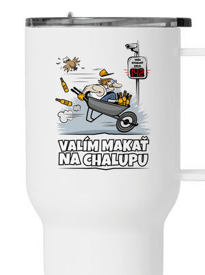 Valím na chalupu termohrnček White