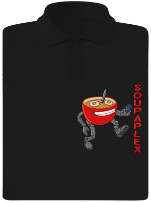 Soupaplex pánska polokošeľa Black