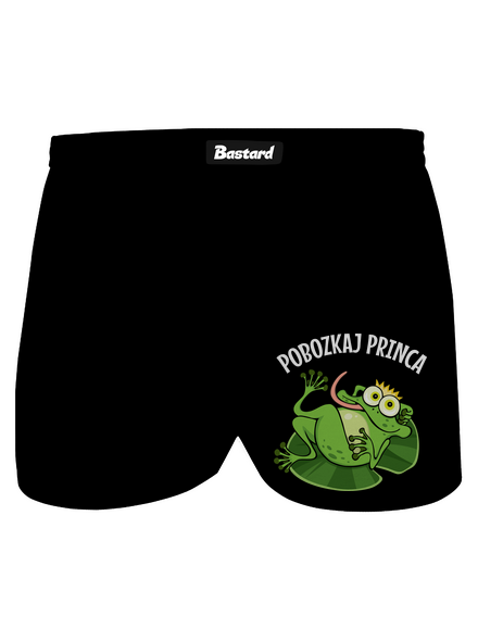 Pobozkaj princeznú a princa pánske trenky Black