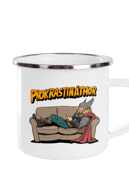 Prokrastináthor plecháčik White