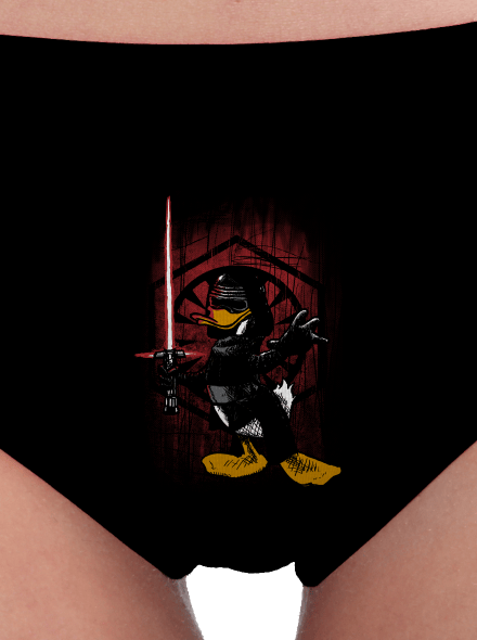 Kylo Duck dámske nohavičky Black