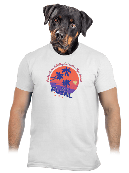 Fušál pánske tričko White