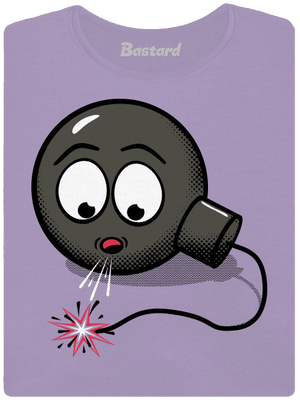 Bomba dámske tričko s lemom Lavender