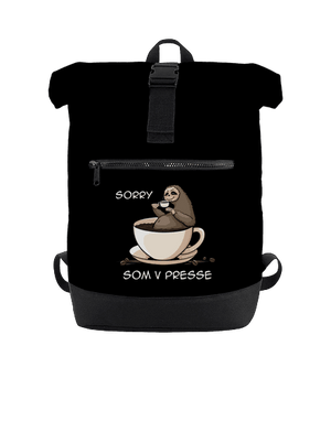 V presse batoh Black