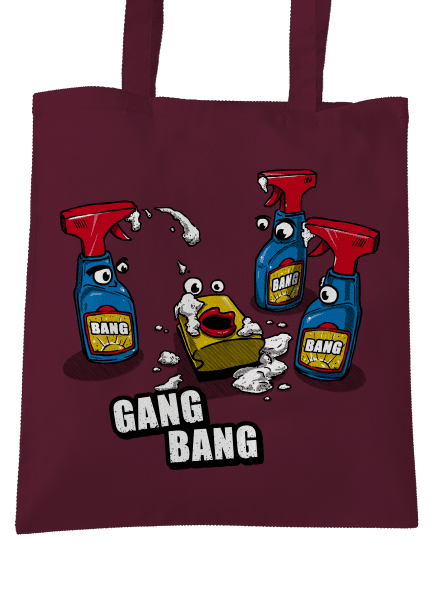 Gang Bang taška Burgundy