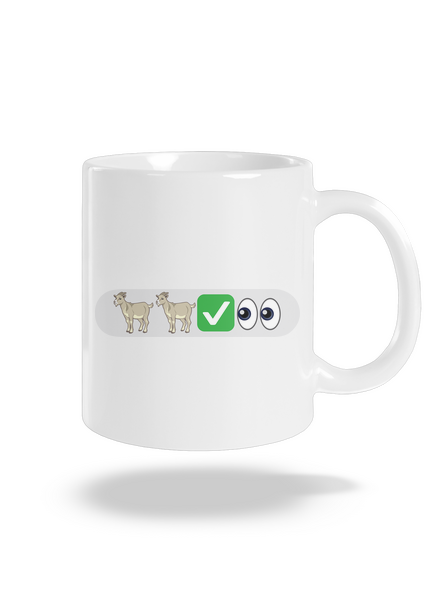 Emoji klasický hrnček White