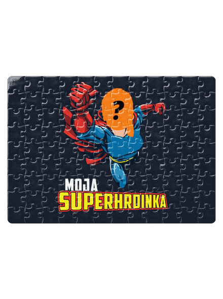 Moja superhrdinka puzzle White