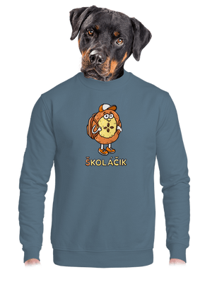 unisex mikina bez kapucne