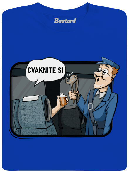 Cvaknite si pánske dlhý rukáv Royal Blue