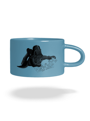 Klonovanie trooperov hrnček makronka Blue Macaron