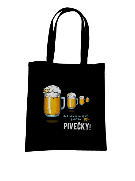 Pivečka taška Black