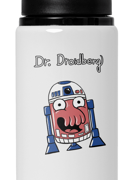 Dr. Droidberg flaša na vodu White