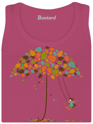 Radosť z jesene dámske tielko klasické Magenta