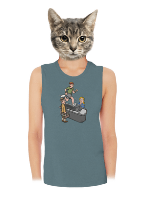 dámske tielko voľné