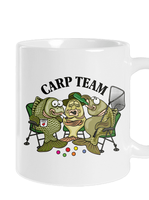 Carp Team klasický hrnček White