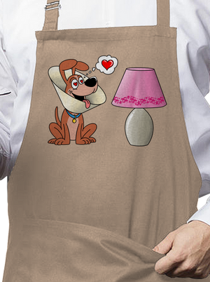 Zamilovaný pes zástera Rope