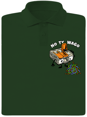 Wago svorka pánska polokošeľa Bottle Green Mal