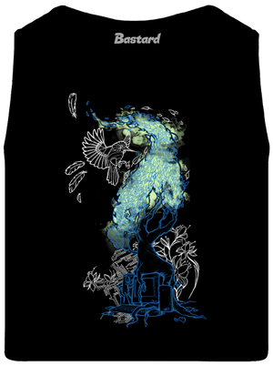 Nature vs. Technology pánske tielko Black