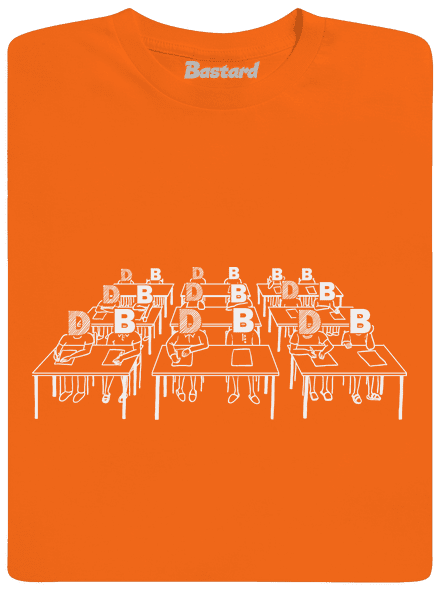 Cimrman: Debil, blbeček pánske tričko Orange