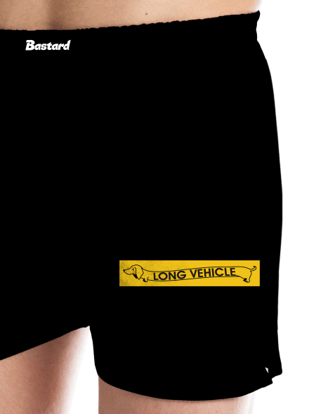Long Vehicle pánske trenky Black