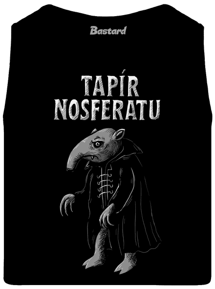 Tapír Nosferatu pánske tielko Black