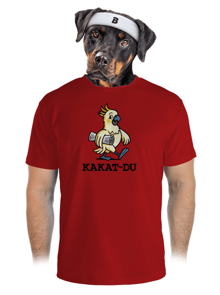 Kakat-du pánske športové tričko Red Mal