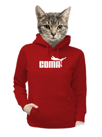 dámska mikina klokanka