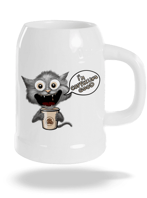 I’m coffeeling good polliter White