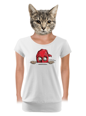 dámske tričko s lemom