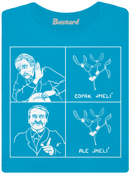 Cimrman: Copak jmelí dámske tričko Blue Atol