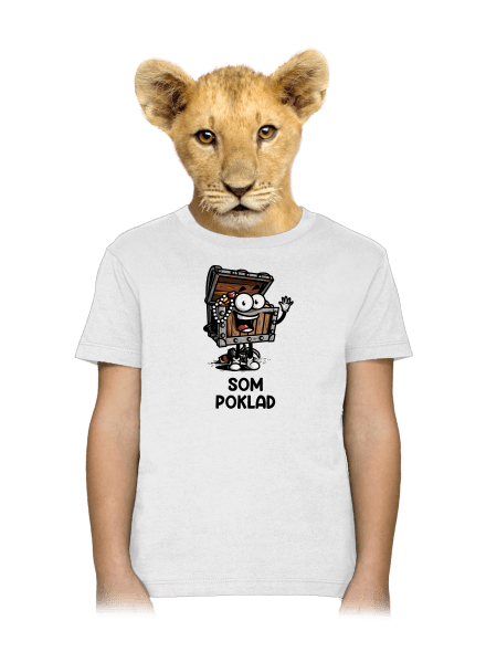 Som poklad detské tričko White