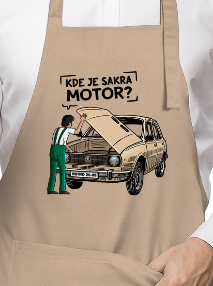 Kde je motor? zástera Rope