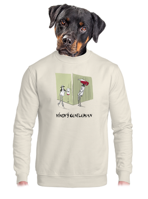 unisex mikina bez kapucne