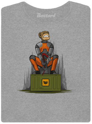 Ape-Life dámske tričko Dark Gray Melange