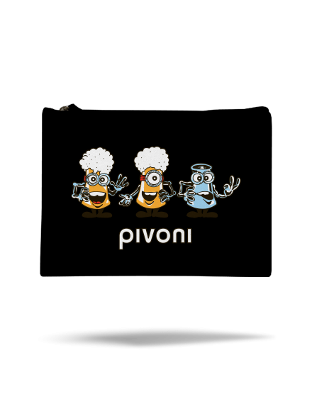 Pivoni taštička Black