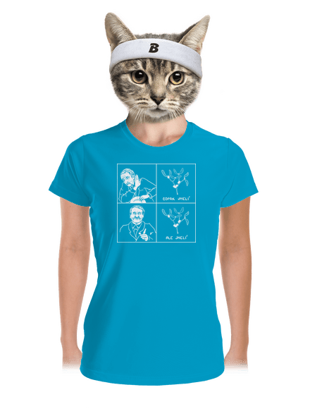 Cimrman: Copak jmelí dámske športové tričko Blue Atol