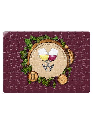 Vínny horoskop: Blíženec puzzle White