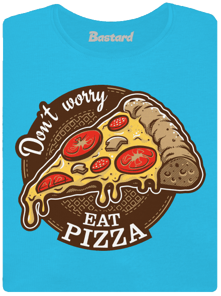 Pizza dámske tričko Blue Atol